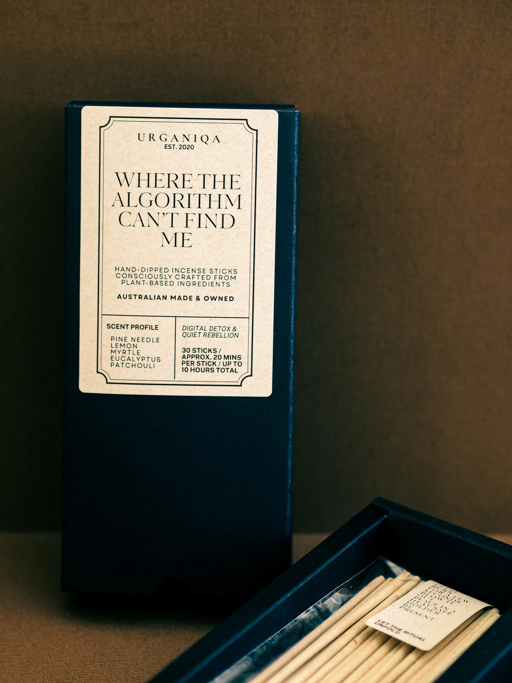 Urganiqa - Where the Algorithm Can't Find Me Incense | Grounded Collection: Small