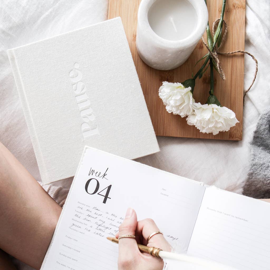 Axel & Ash - Press Pause Reflective Journal