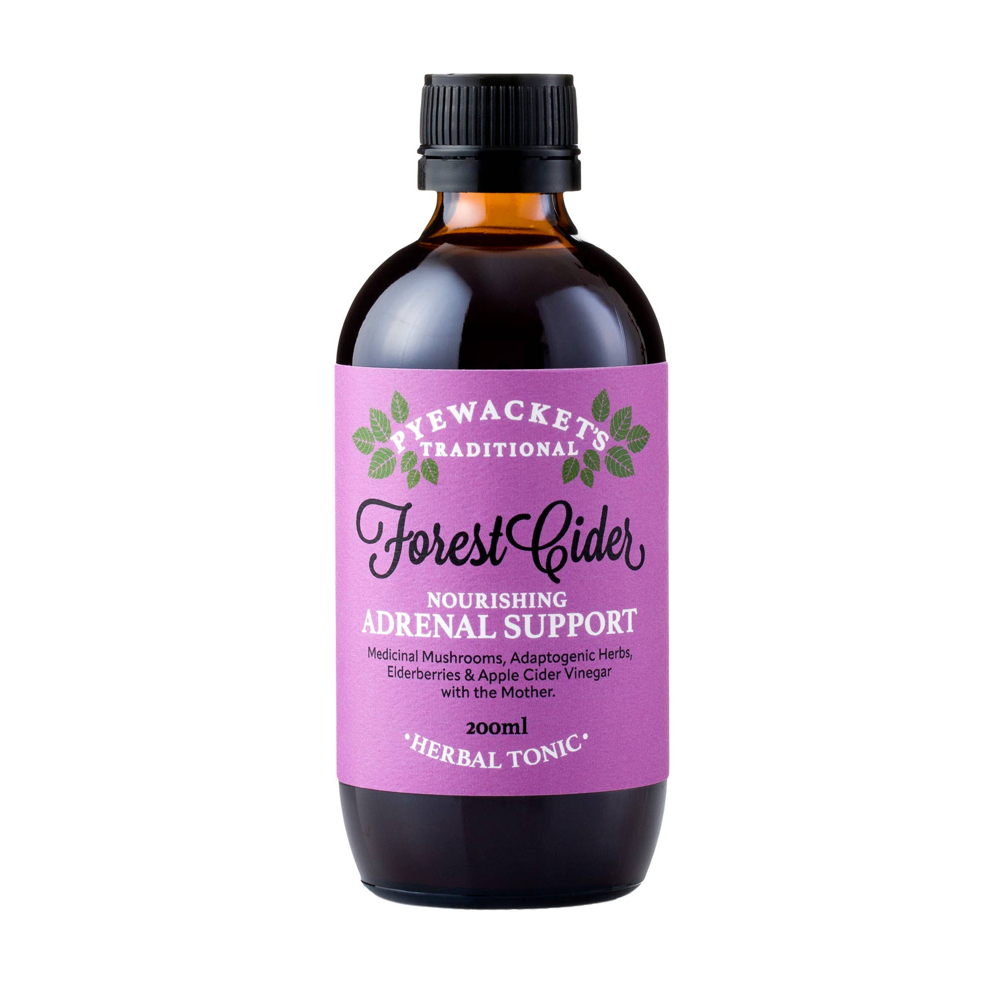 Pyewackets Traditional - Forest Cider Adrenal Support Tonic : 200ml