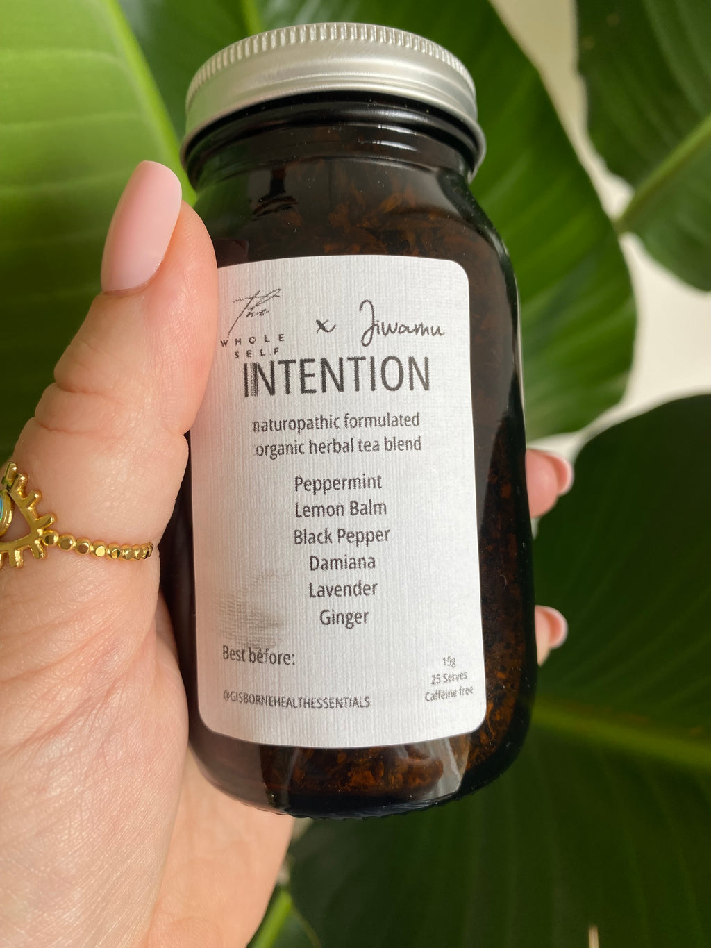 Intention Tea- Whole Self X Jiwamu. 15g- 25 serves