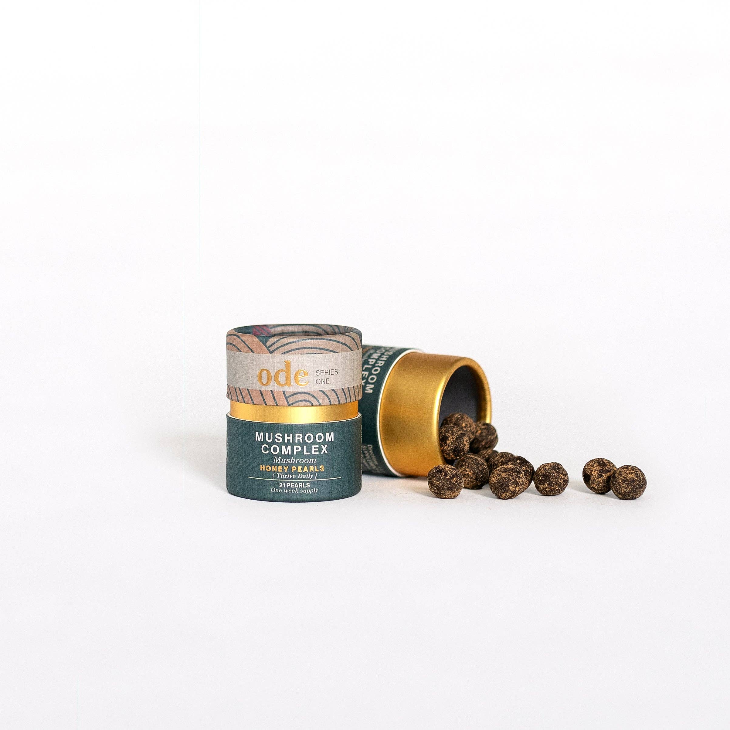Ode Health - MUSHROOM COMPLEX HONEY PEARLS: 1 Week Supply | 21 Honey Pearls