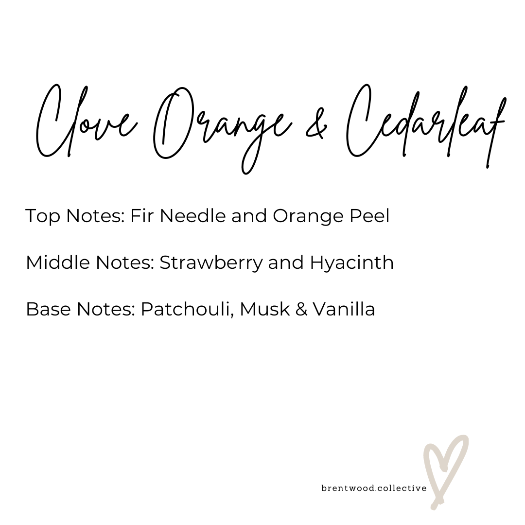 Brentwood Collective - Clove Orange & CedarLeaf | Candle