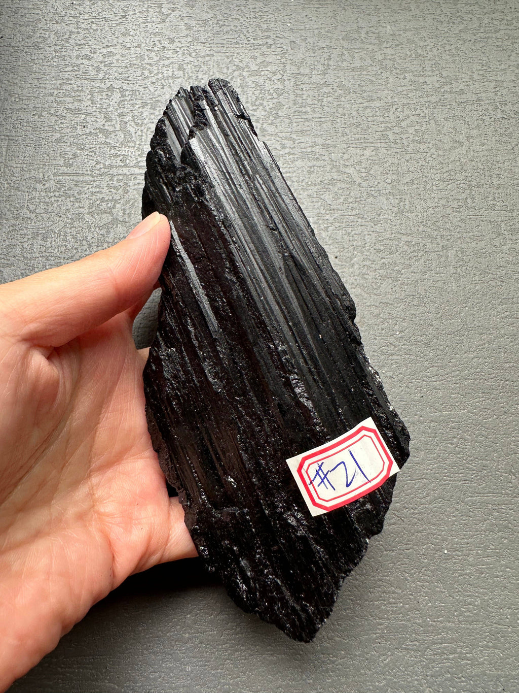 Moon Rituals - AAAAA Premium Large Raw Black Tourmaline Crystal | Ultimate Protection & Grounding Stone, christmas crystal gift #21