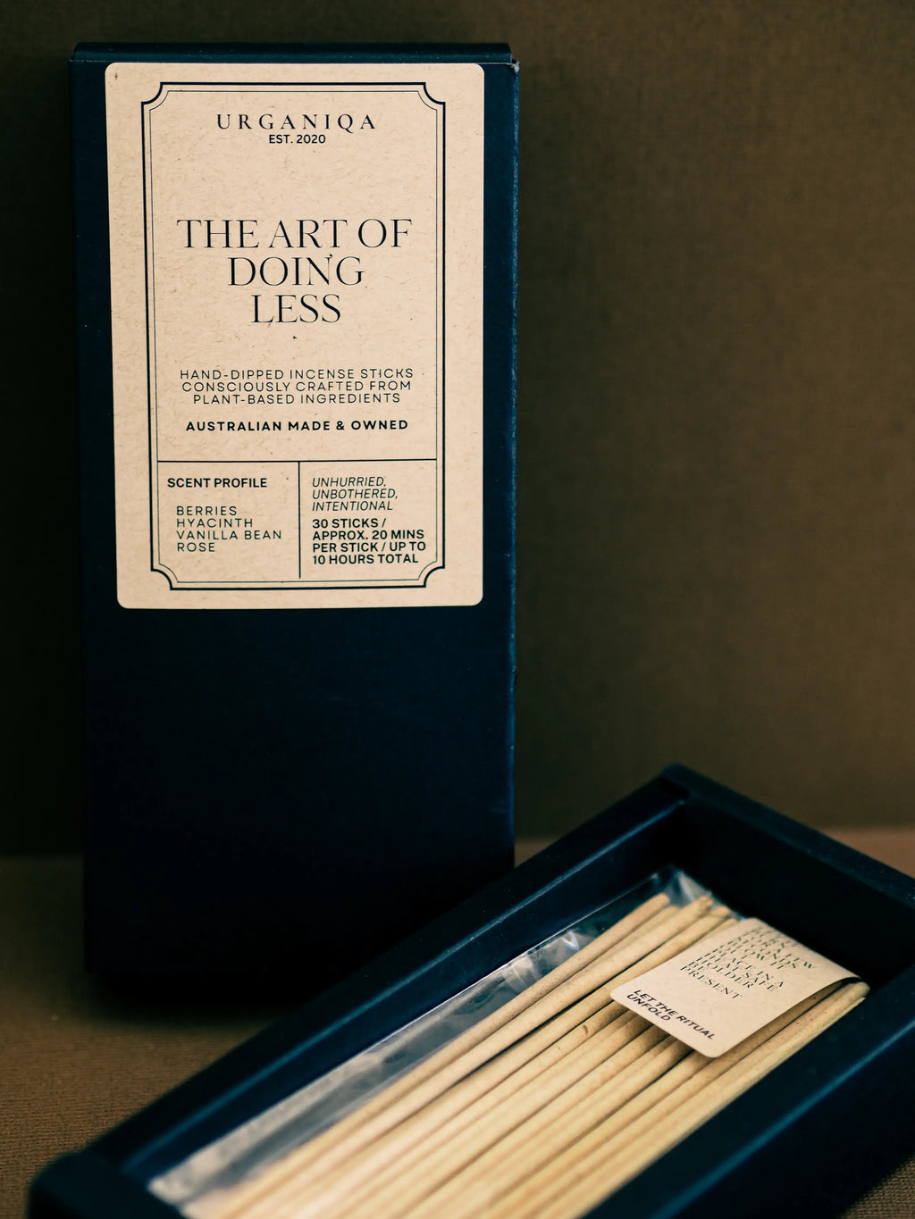 Urganiqa - The Art of Doing Less Incense | Grounded Collection: Small