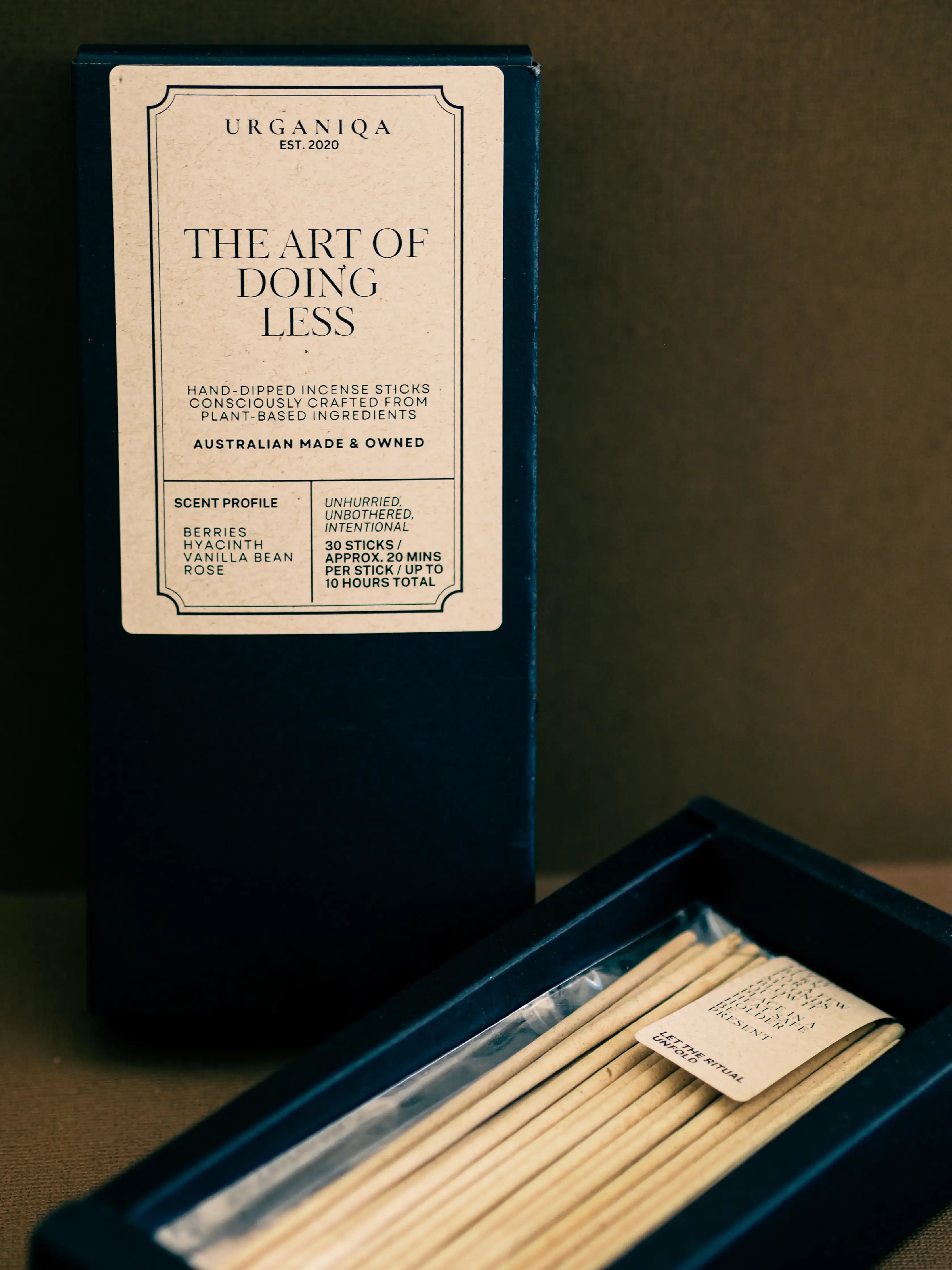 Urganiqa - The Art of Doing Less Incense | Grounded Collection: Small