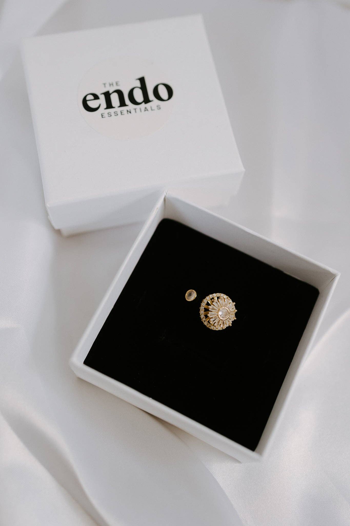 The Endo Essentials - Gold Spinner Anxiety Fidget Ring