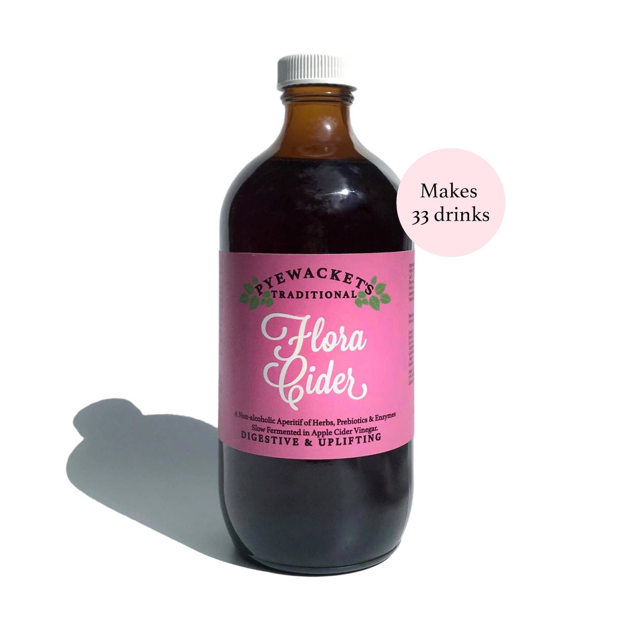 Pyewackets Traditional - Flora Cider Digestive Tonic: 200ml