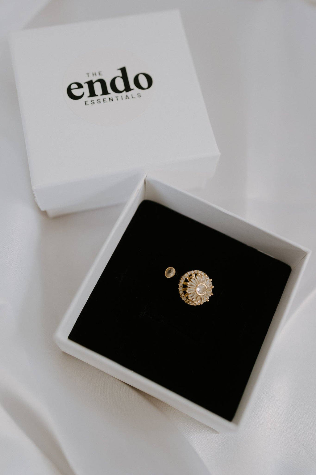 The Endo Essentials - Gold Spinner Anxiety Fidget Ring