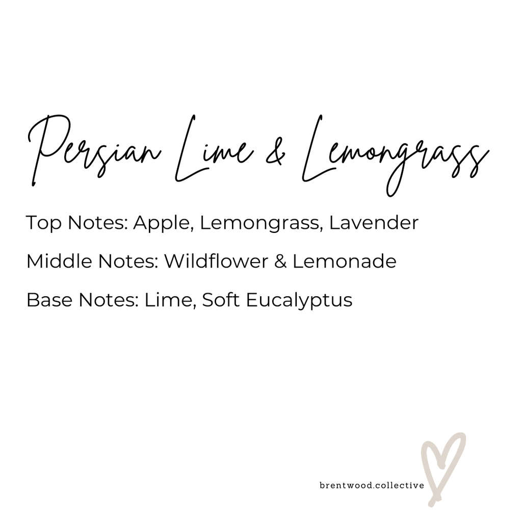 Brentwood Collective - Persian Lime & Lemongrass | Candle