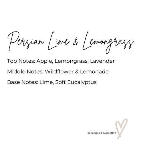 Brentwood Collective - Persian Lime & Lemongrass | Candle